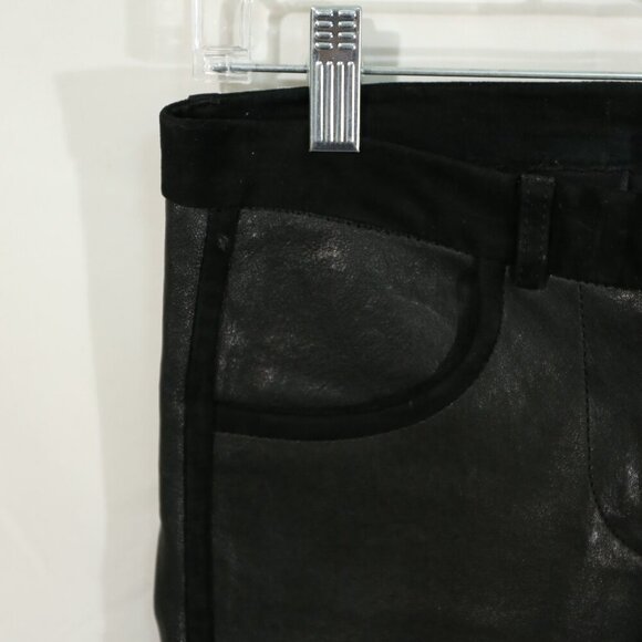 RARE Isabel Marant Runway Leather Pants No.1501 FR34 XS (US 0/2) Lambskin Suede - Picture 5 of 9